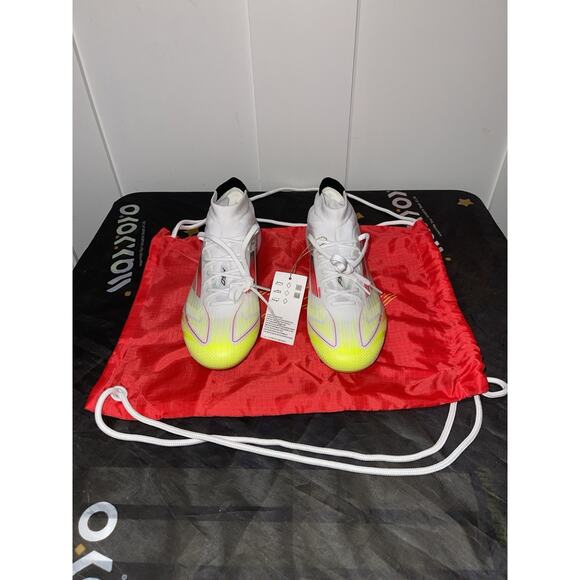 New Women’s Sz 7.5 Adidas F50 Elite Mid FG Soccer Cleats White IE1457. - Picture 2 of 7